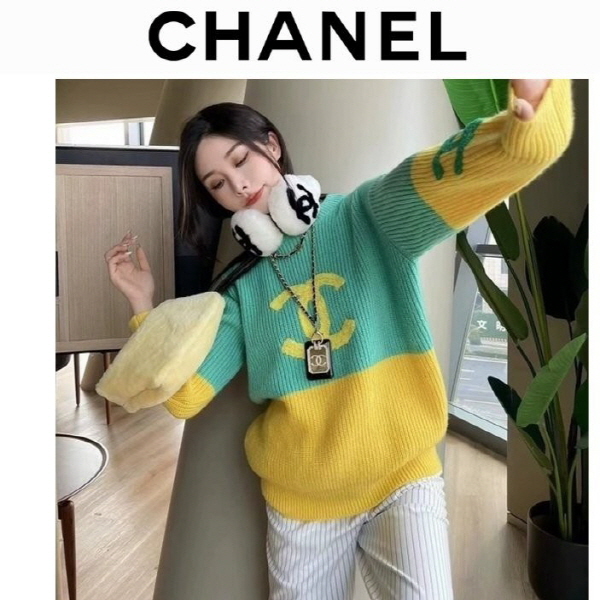 샤* 투톤 배색 니트 라운드 0673111레플리카,레플리카사이트