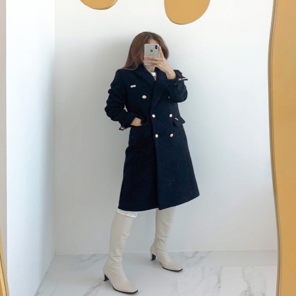 톰* 수입고급 골드 버튼 울 더블 코트(여성)0518367레플리카,레플리카사이트